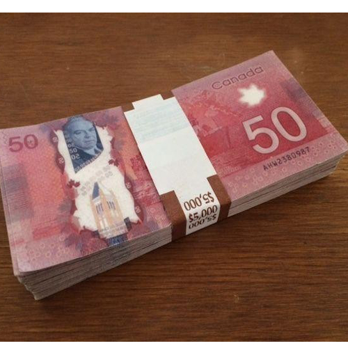 Undetectable fake CAD $50 Bills 